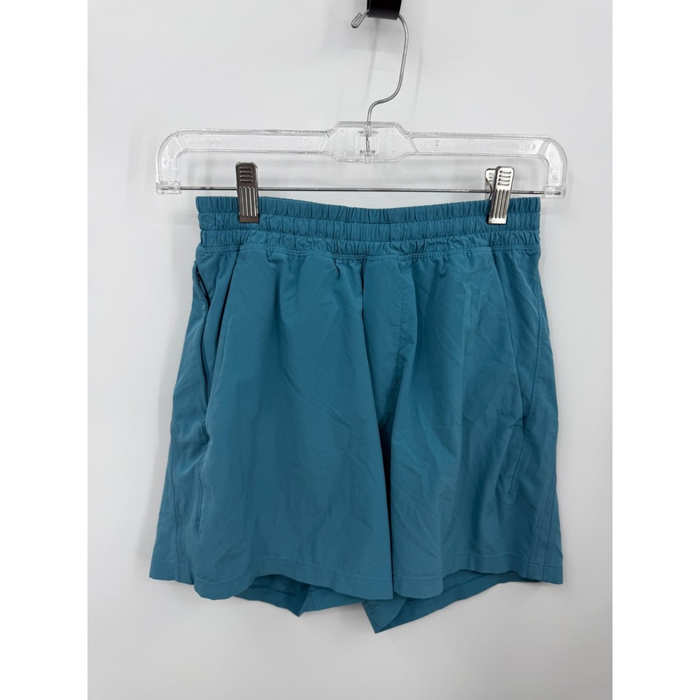 Lululemon Pace Breaker Linerless Short 5" Mens XS Blue Athletic Gym LM7BC2S